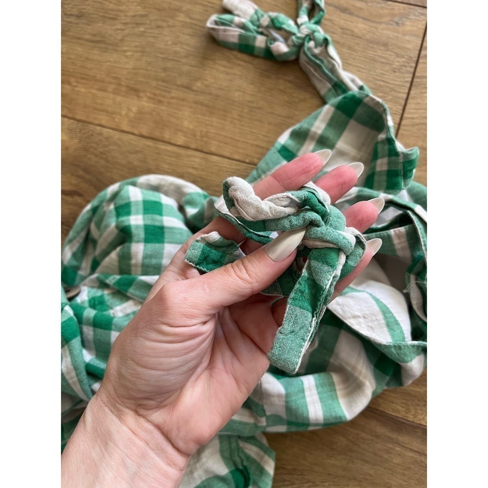 Zara | Women's Checked Midi Dress Blogger Favorite Sz XS​​​​​​​​​​​ - Picture 10 of 13